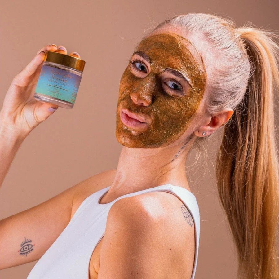 El efecto peeling de la mascarilla Salomé