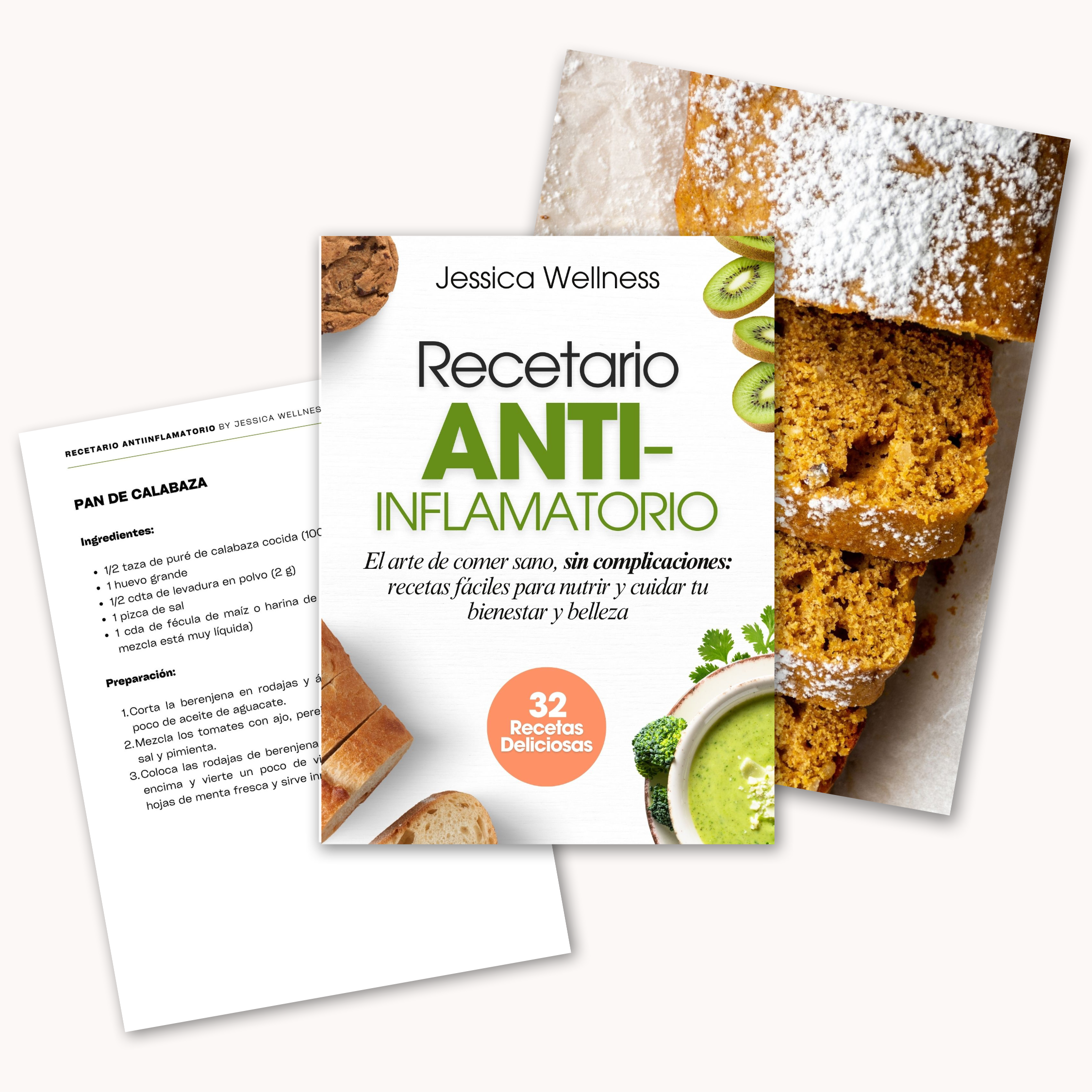 Recetario Antiinflamatorio (eBook - Libro digital no impreso)