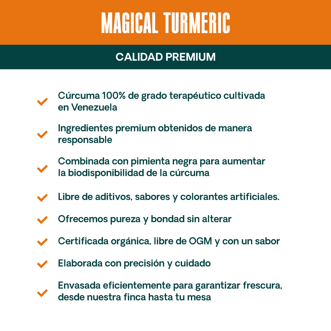 Magical Turmeric Pills + Free Magnesium