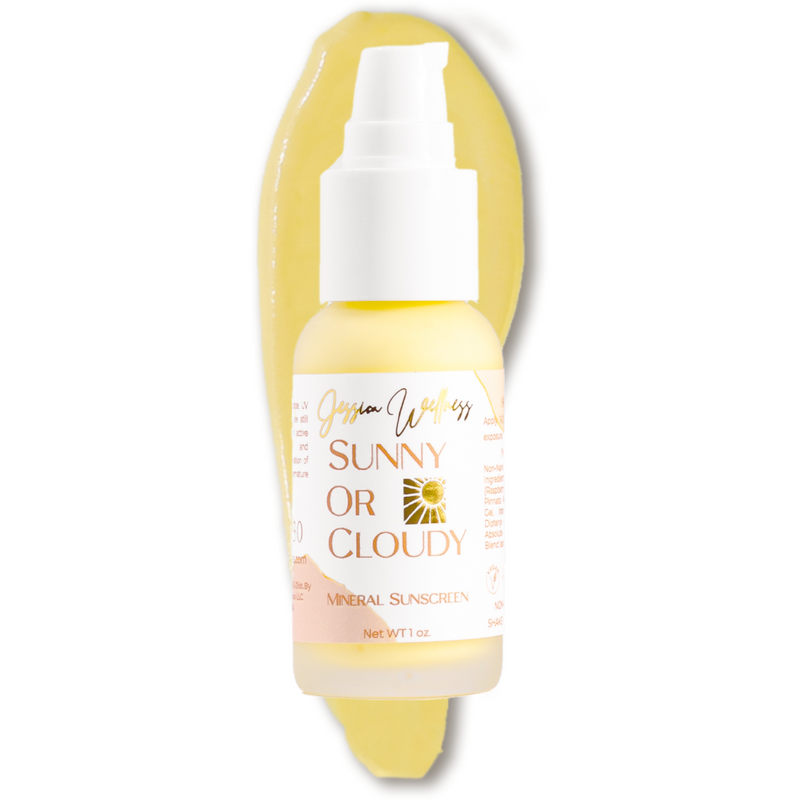 Sunny or Cloudy 30 SPF - Mineral Sunscreen (Clear) - Jessica Wellness Shop