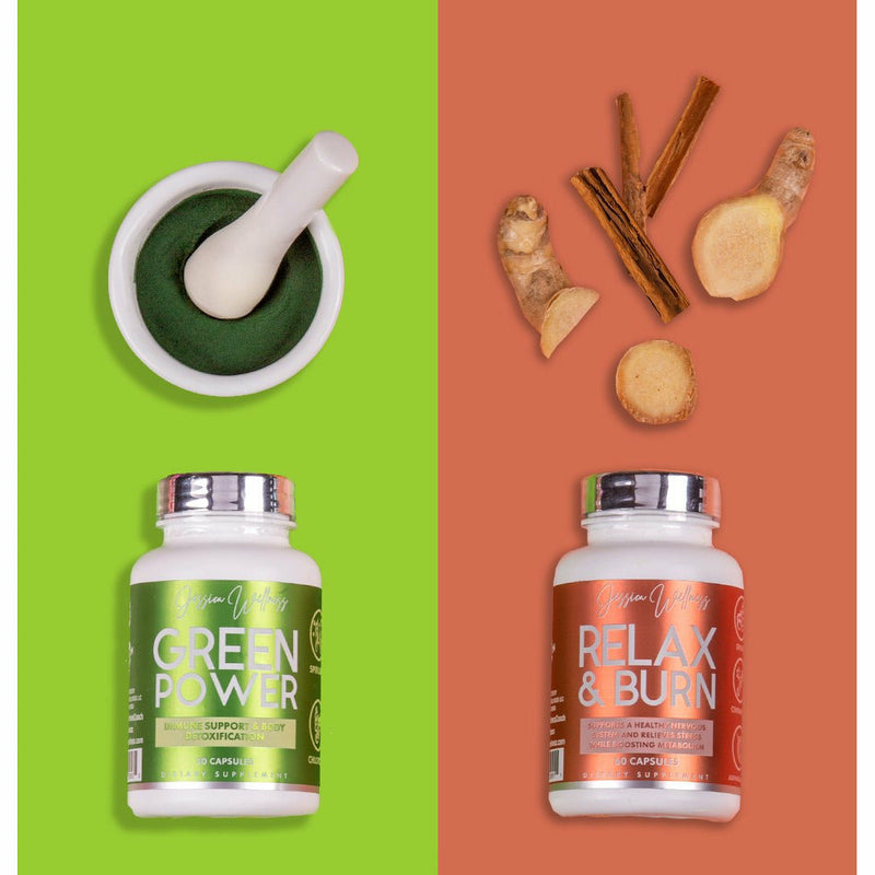 Pack Healthy (Green And Relax) - Jessica Wellness Shop